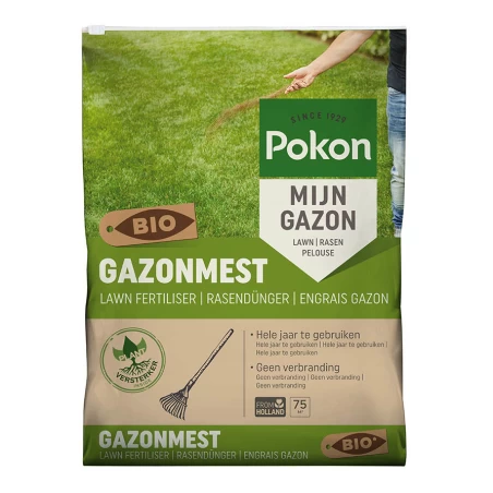 Pokon Bio Gazonmest Voor 75m2