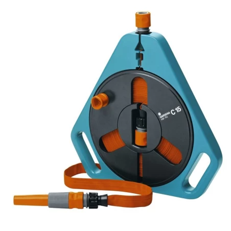 Gardena Classic Roll-fix Platte Slang 15m In Casette