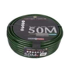 Talen Tools Groene Tuinslang Versterkt 1/2" 25 Meter