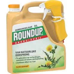 Roundup NS Natuurlijk Onkruidvrij Kant En Klaar 3L